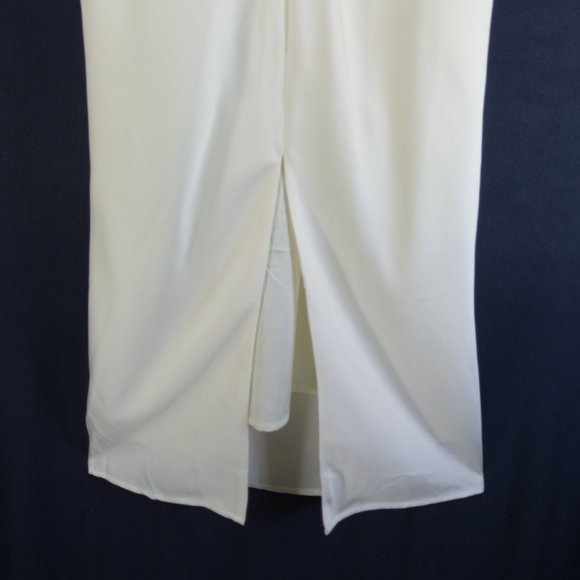 NEW House of CB London Charmaine Ivory Corset Maxi Dress size L+ #1429 - Picture 7 of 10